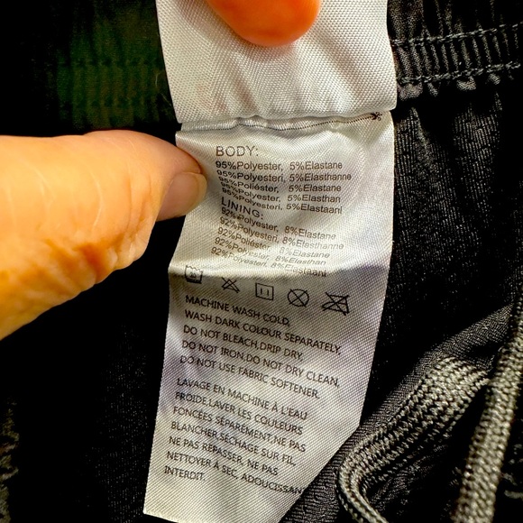 Padded Bike shorts SPOWIND Mountain bike riding men’s lined, pocket, Black NWOT - Picture 5 of 8